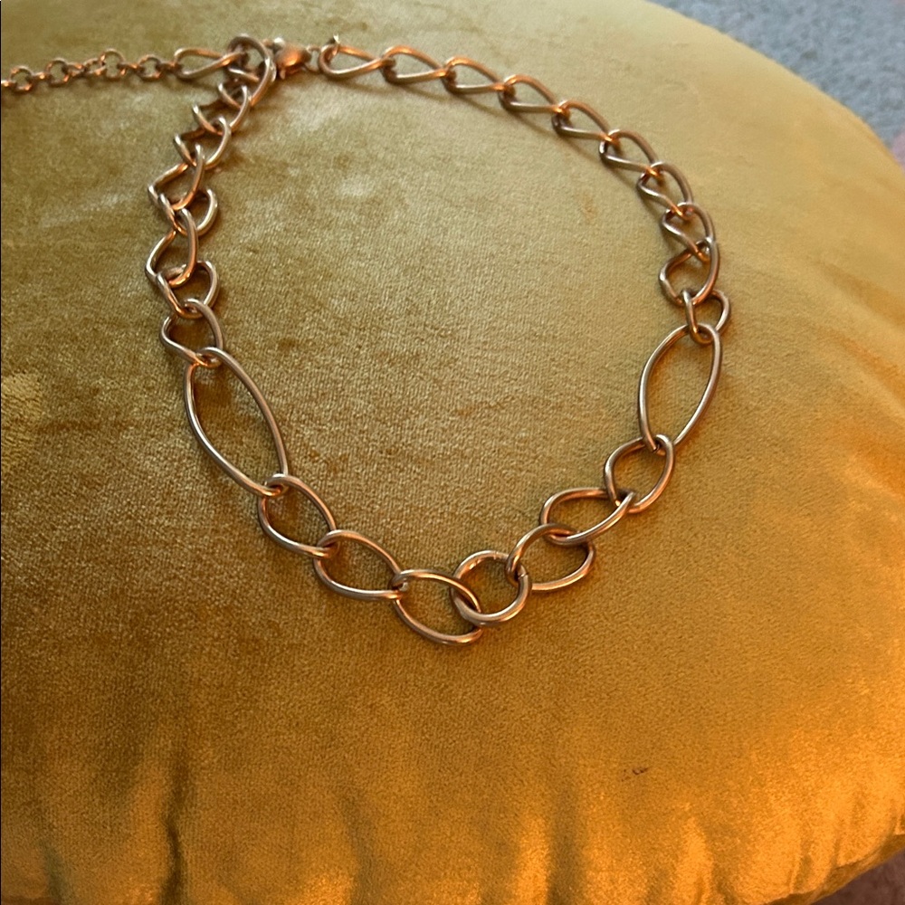BRIGHTON Elegant Chain Necklace NWT. Cost $126 Heavy - Picture 9 of 10